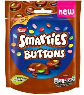 Nestle Smarties Pouch 8 x 90g
